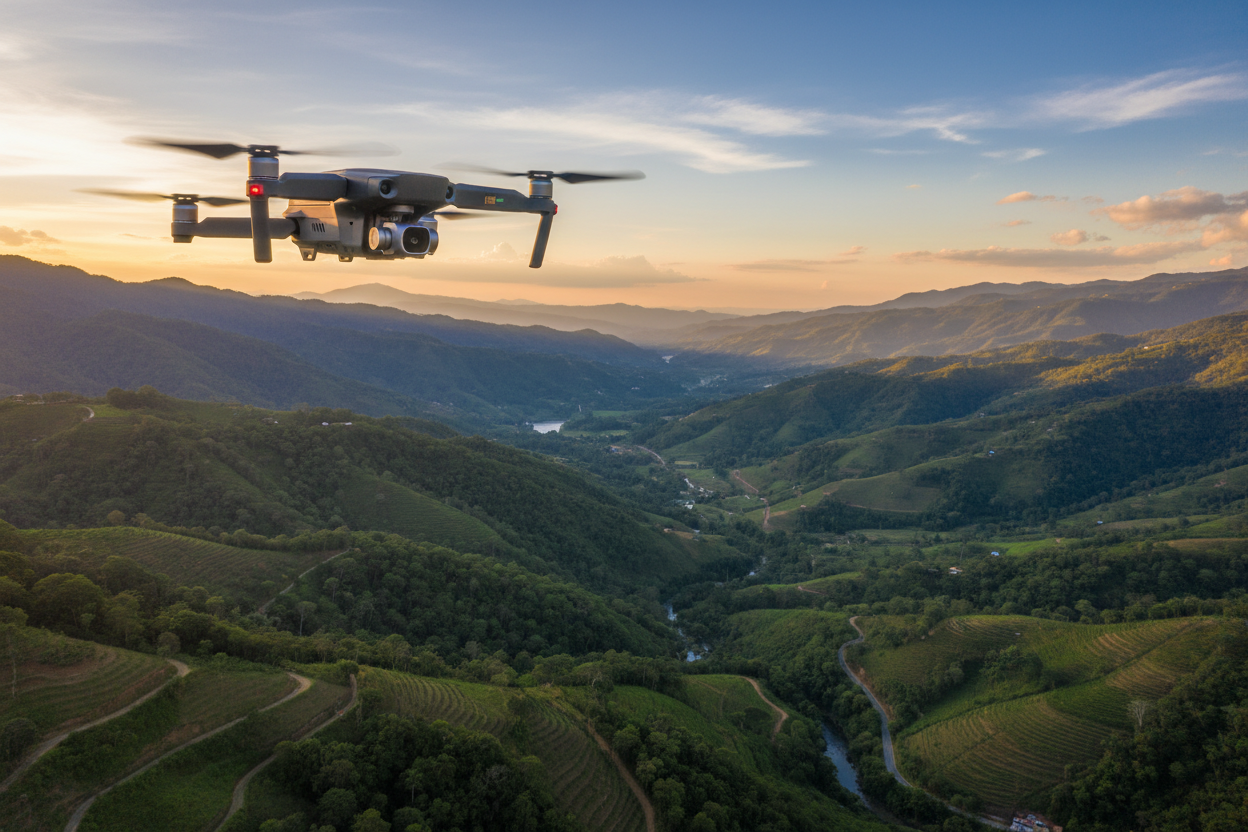 Cómo elegir un drone con cámara: guía para principiantes en Colombia