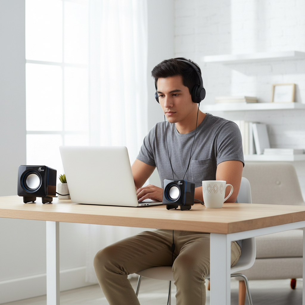 Bocinas home office