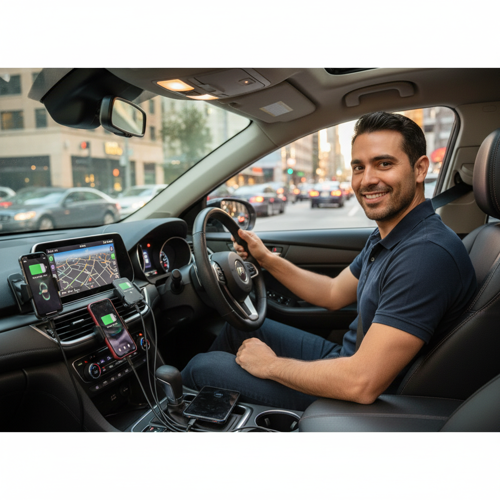 Cargador conductor app