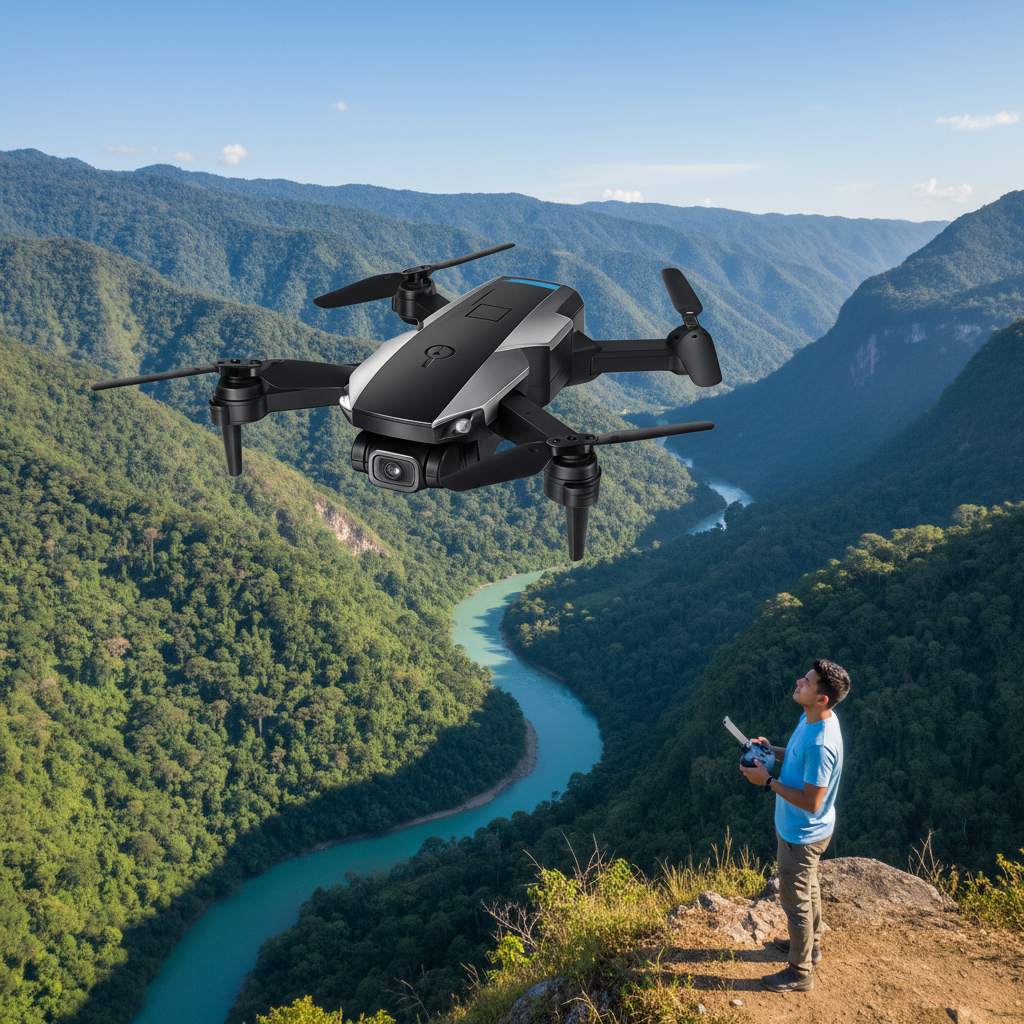 Drone paisaje Colombia