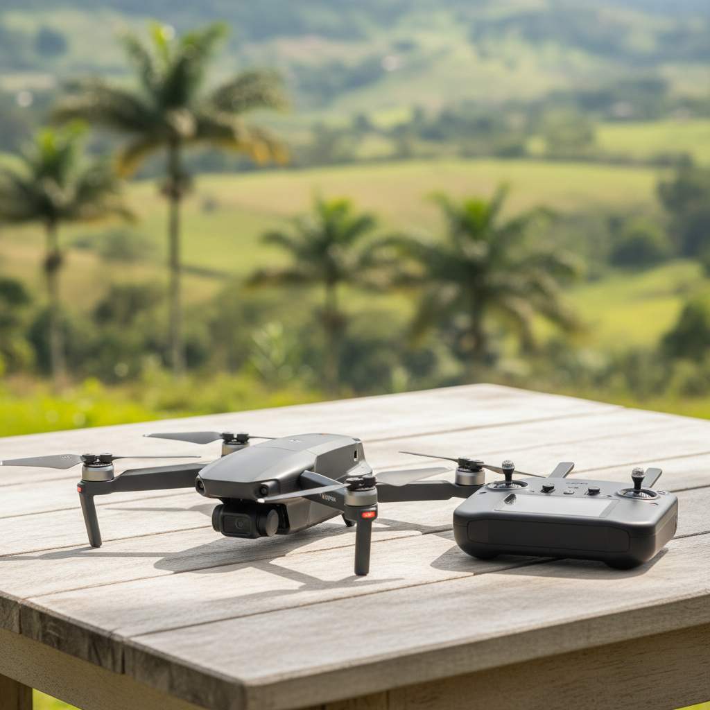 Drone producto exterior