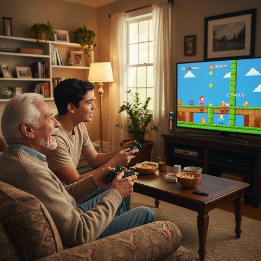 Game Stick abuelo nieto