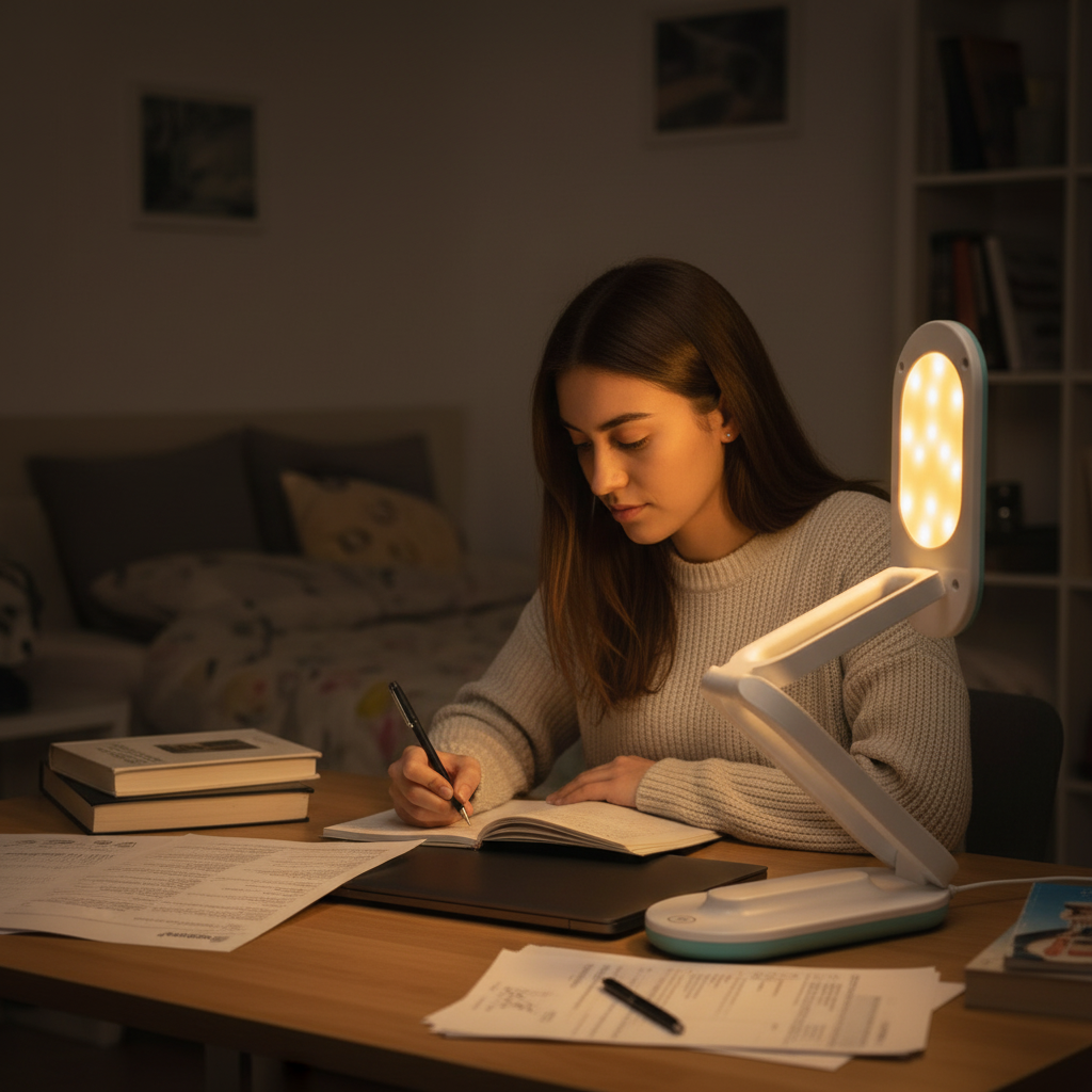 Lámpara estudiante